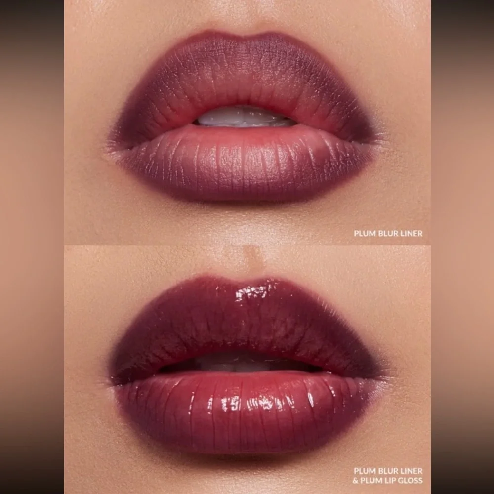REFY Tinted Lip Gloss - Plum. NIB Limited Edition.